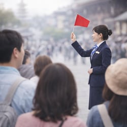 『FieldTALK＋ガイドフォン』＜見学ツアー＞翻訳係や進行役が同時に案内