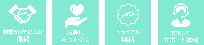 Field TALK＋ガイドフォンは、全国対応のサポート体制！お気軽にお問い合わせください。